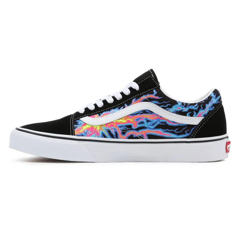 VANS Electric Flame Old Skool Shoes Black (VN0A5KRFB03)
