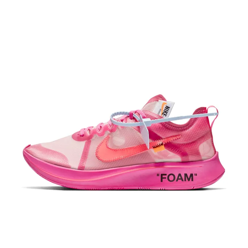 Nike x Off White Zoom Fly SP Racer Pink (2018) (AJ4588-600)