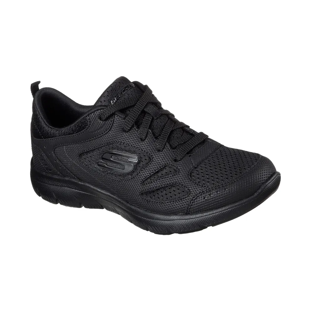 Skechers Summits – Suited – Black – “Black” (12982 BBK)