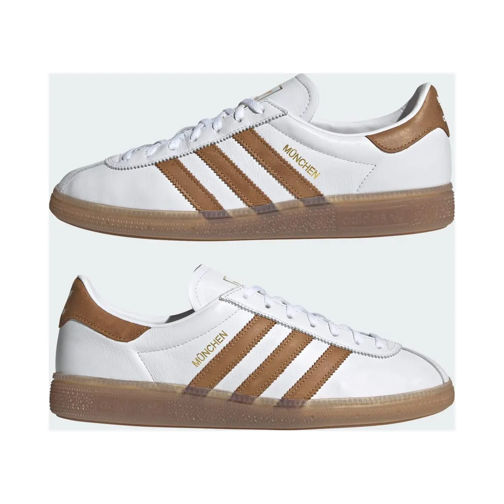 Adidas MUNCHEN Shoes Cloud White / Mesa / Gum (LA4521)
