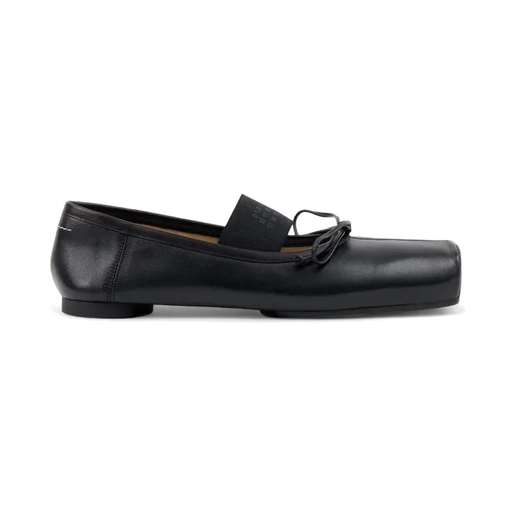 Maison Margiela MM6 Anatomic Ballerinas Black Leather (S59WZ0103 P3628 T8013)