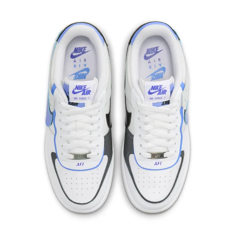 Nike Air Force 1 Low Shadow White Photon Dust Royal Pulse (DZ1847-109)