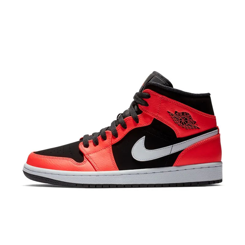 Jordan 1 Mid Infrared 23 Black/White-Infrared 23 (554724-061)