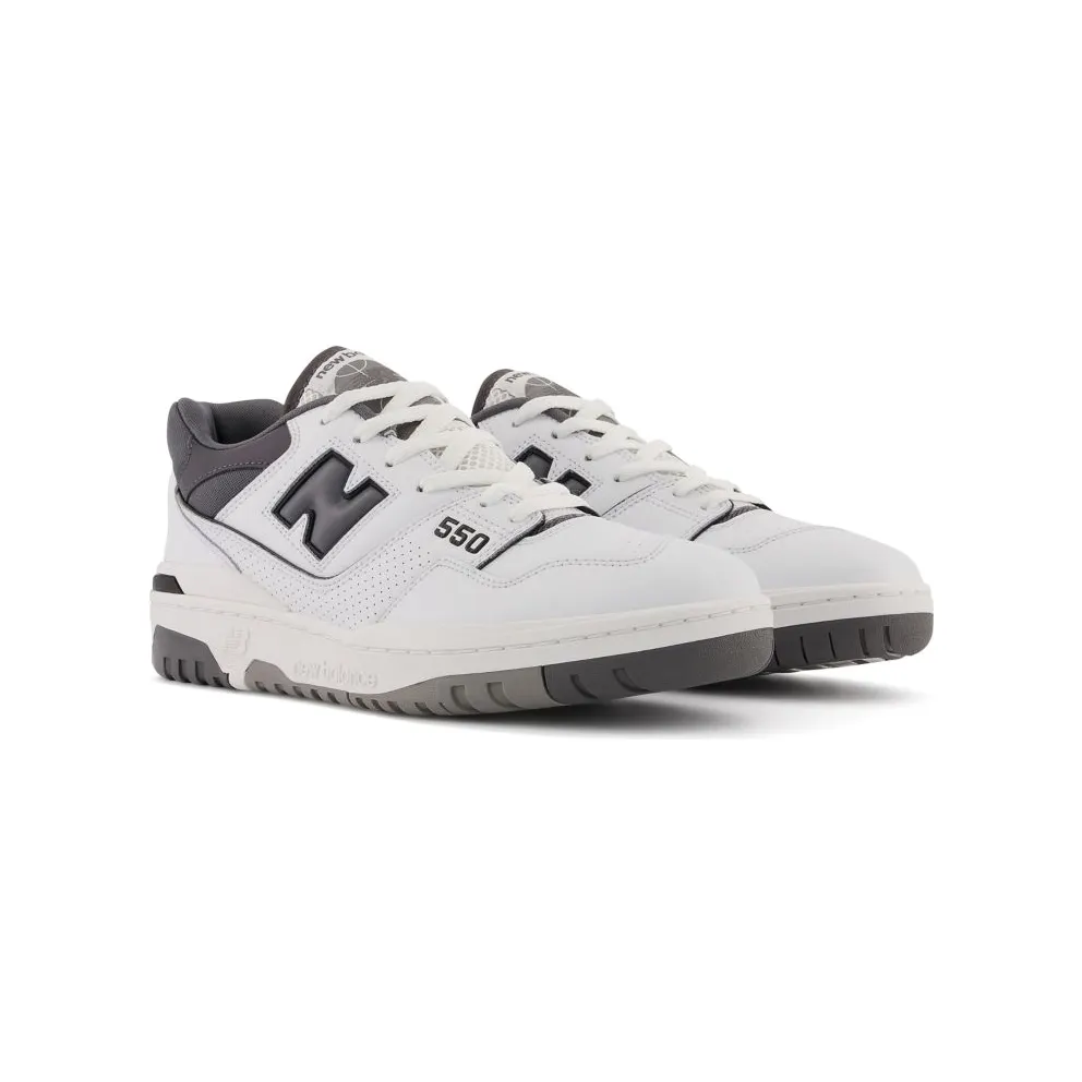 New Balance 550 White Grey Dark Grey (BB550WTG)