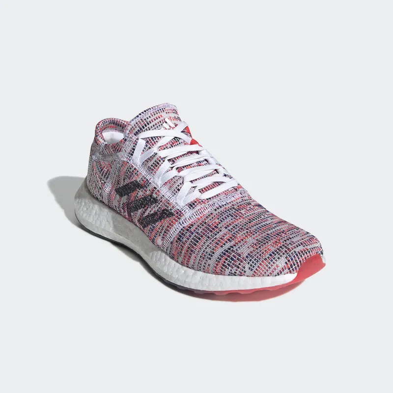 adidas Pureboost Go Cloud White Shock Red (W) Cloud White/Legend Ink/Shock Red (B75829)