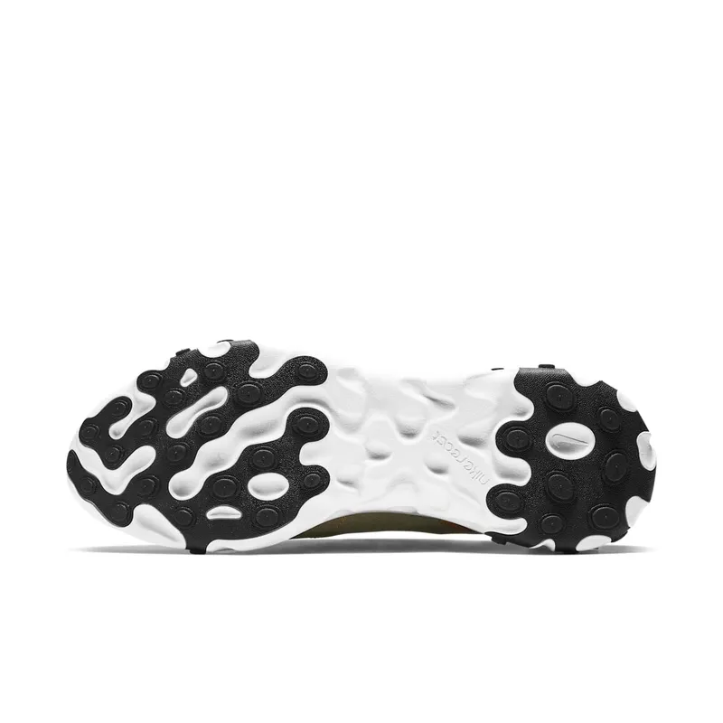 Nike React Element 55 Metallic Gold Metallic Gold/White-White-Black (BQ6166-700)