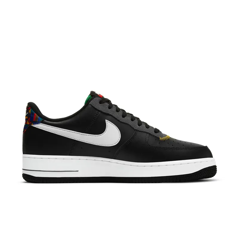 Nike Air Force 1 Low Live Together, Play Together (Peace) Black/White-Dark Grey-University Gold (DC1483-001)
