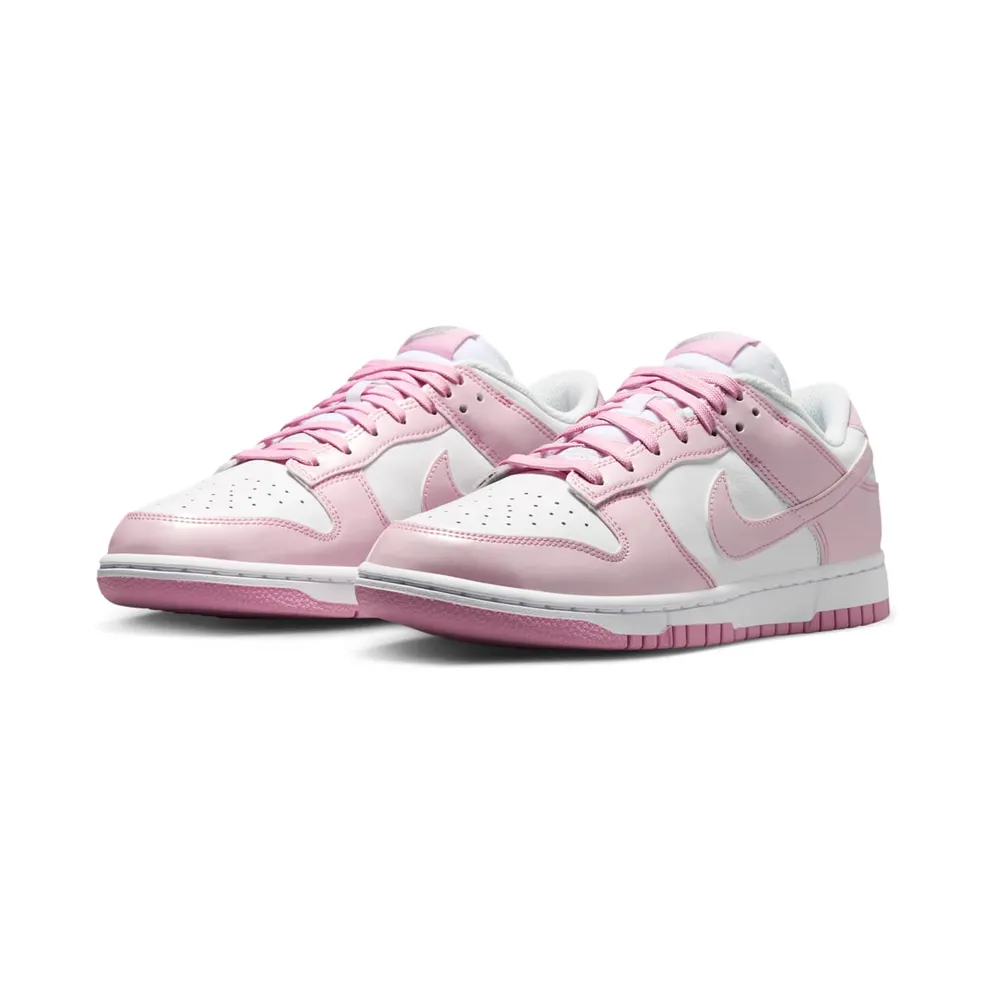 Nike Dunk Low – “White / Pink Rise / White / Metallic Silver” (IV5104-100)