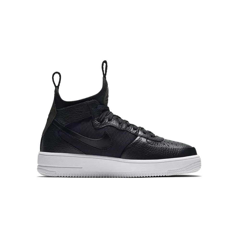 Nike Air Force 1 Ultraforce Mid Black White (W) Black/Black-White (864025-005)