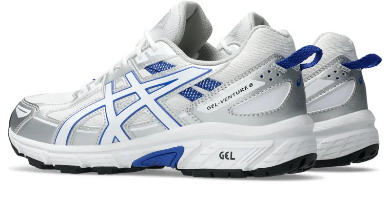 ASICS GEL-VENTURE 6 GS “White / Lapis Lazuli Blue” (1204A162-101)