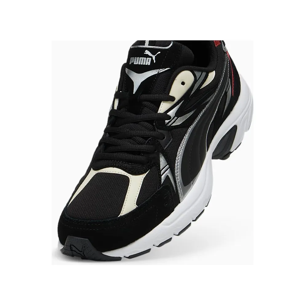 Puma Milenio Tech Suede Black Intense Red (393489-13)