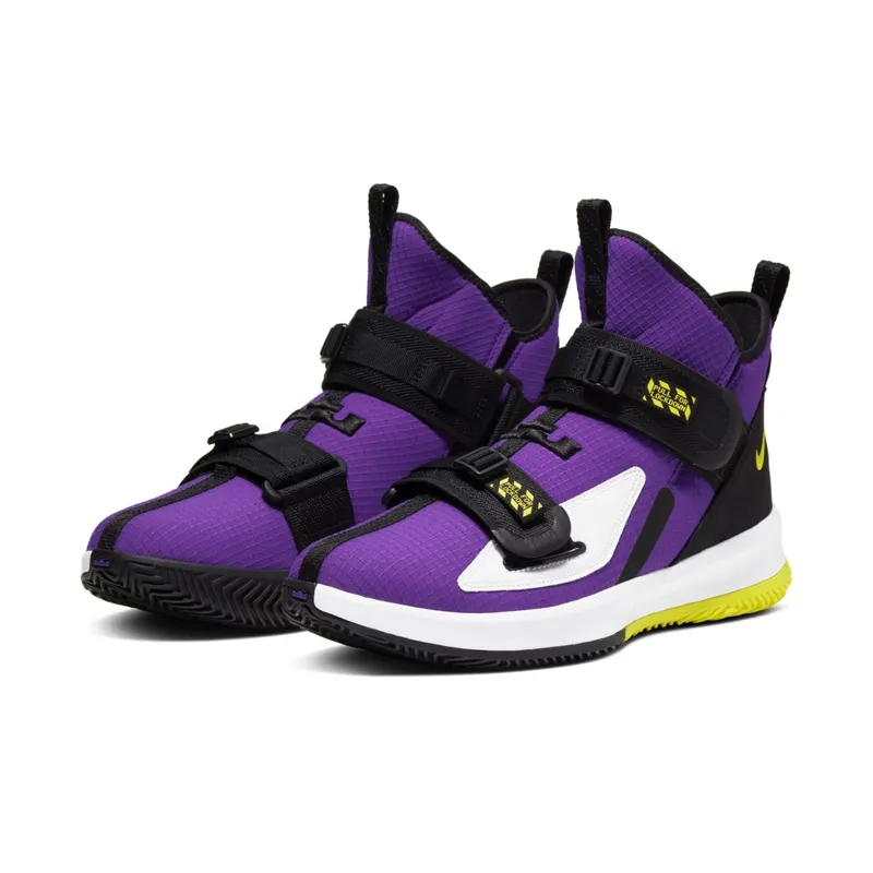 Nike LeBron Soldier 13 Voltage Purple Voltage Purple/Dynamic Yellow-Black (AR4225-500)