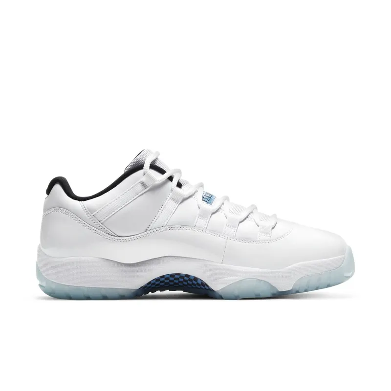 Jordan 11 Retro Low Legend Blue (GS) – “White / Legend Blue / White” (AV2187-117)