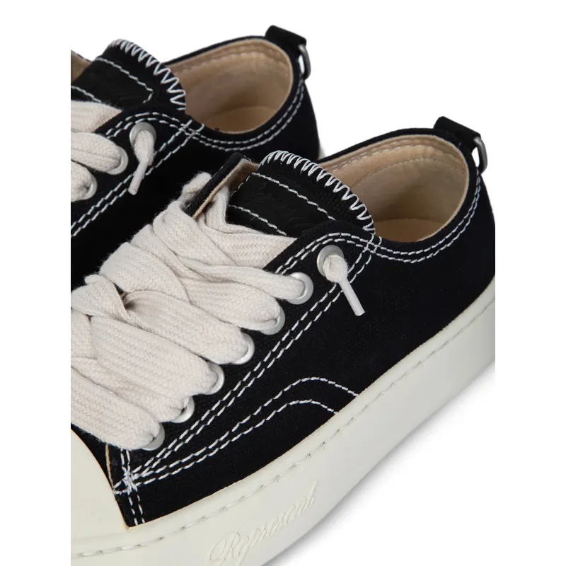 Represent Contrast-stitching “Black” (MLM100788-01 BLACK)