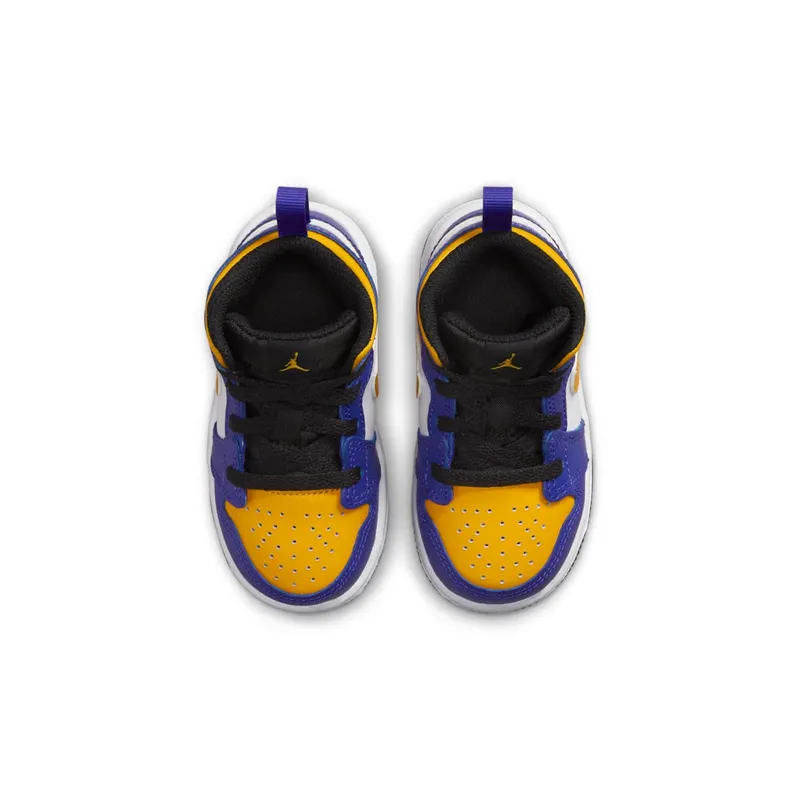 Jordan 1 Mid TD “Lakers (2022)” (DQ8425-517)