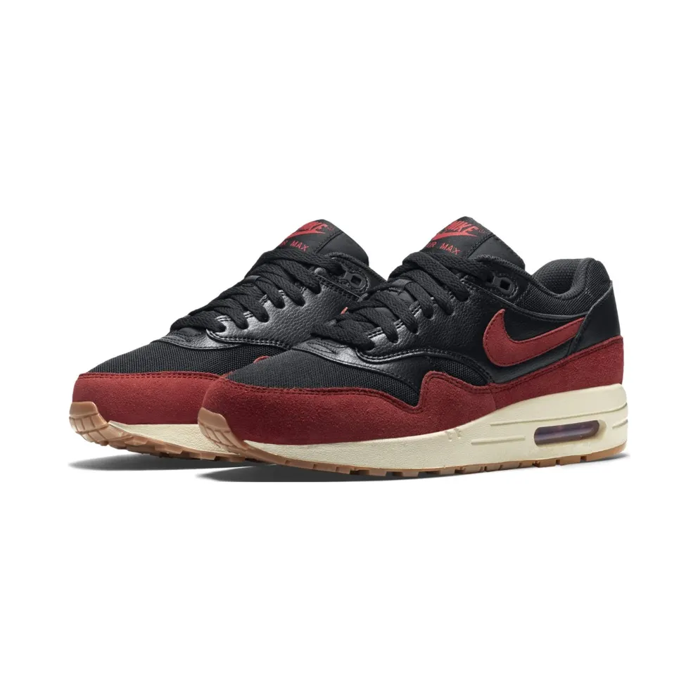 Nike Air Max 1 Black Red Sail (W)