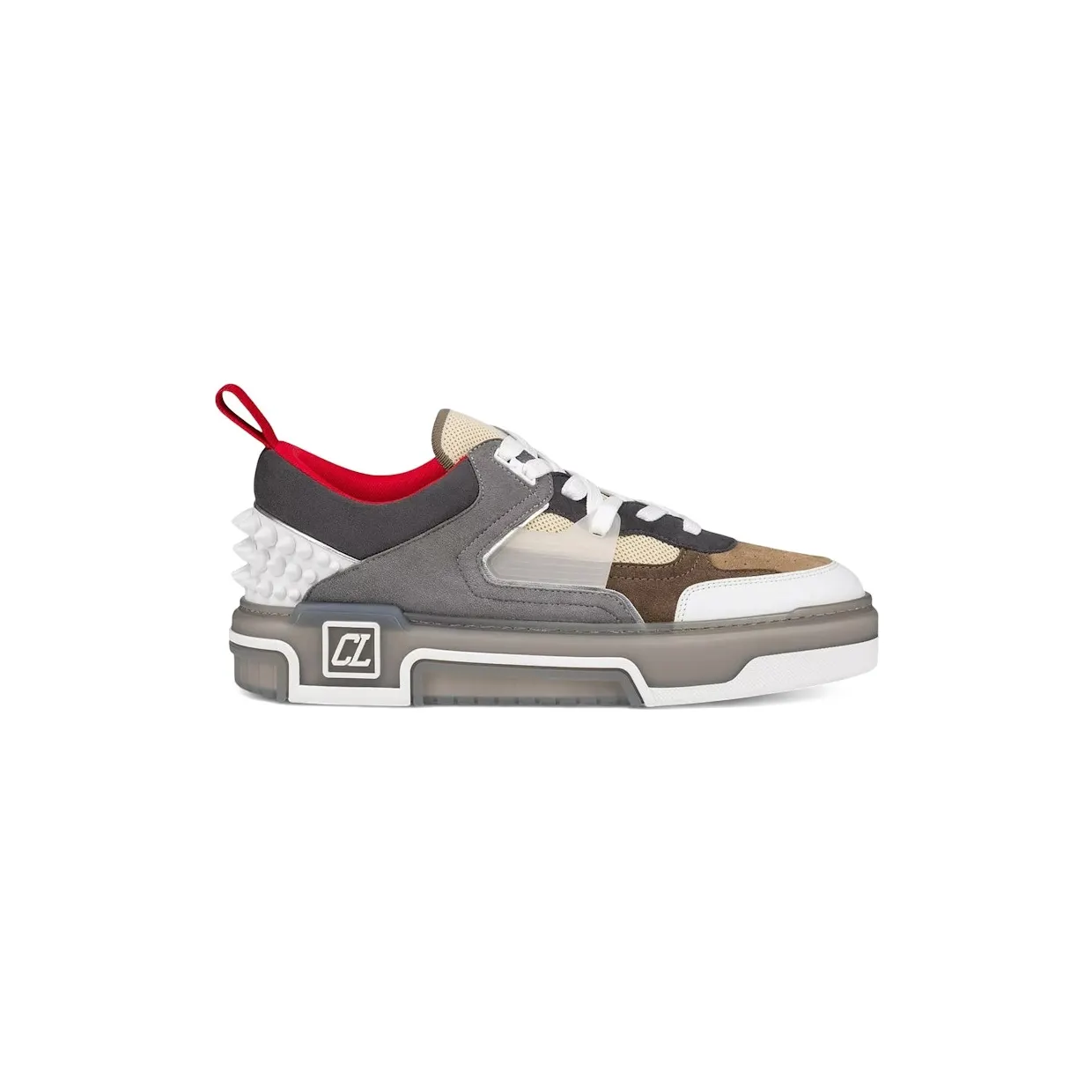 Christian Louboutin Astroloubi Flat Saharienne Smoke Grey (1240008 5722)