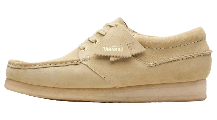 Clarks Originals Wallabee Boat “Maple Beige Suede” (26175753)