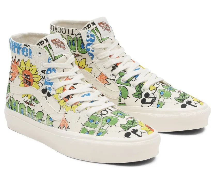 VANS Eco Theory Sk8-hi Tapered Schoenen Multicolour (VN0A4U16ARG)