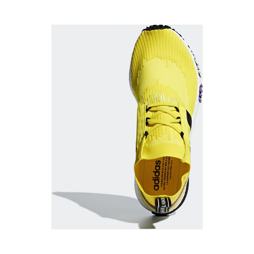 adidas NMD Racer Solar Yellow Shock Purple (B37641)