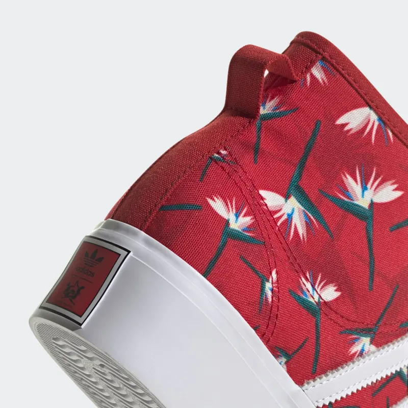 Adidas Nizza Platform Mid Thebe Magugu Power Red / Cloud White / Core Black (GY9561)