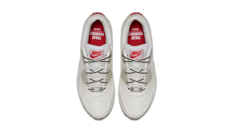 Nike Air Max 90 VT Tokyo (W) White/Light Beige Chalk/Velvet Brown (813153-100)