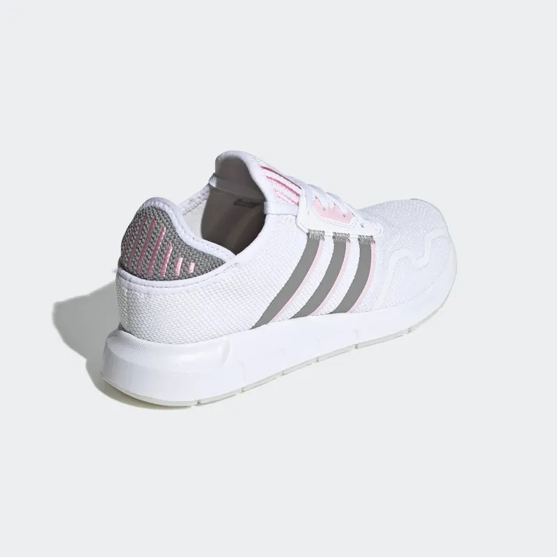 Adidas Swift Run X Cloud White / Charcoal Solid Grey / True Pink (FY5440)