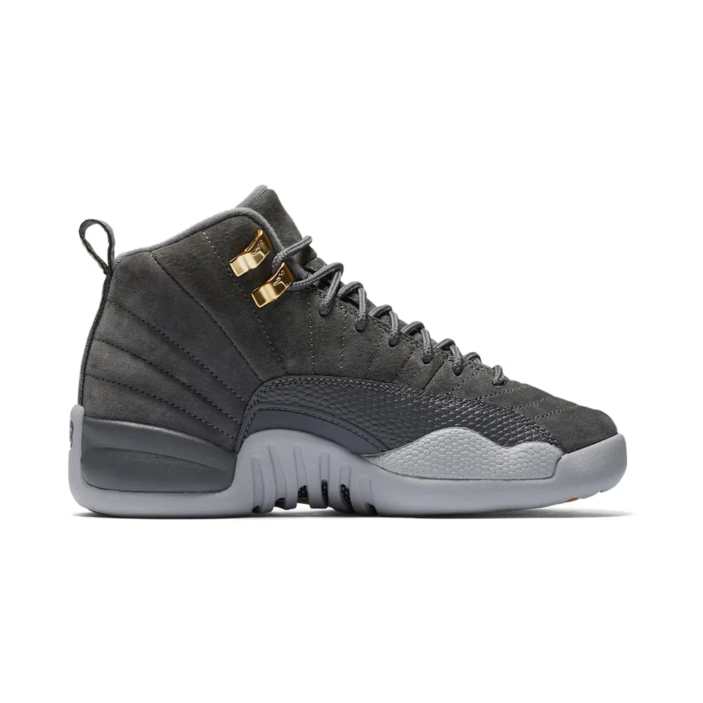 Jordan 12 Retro Dark Grey (GS) (153265-005)