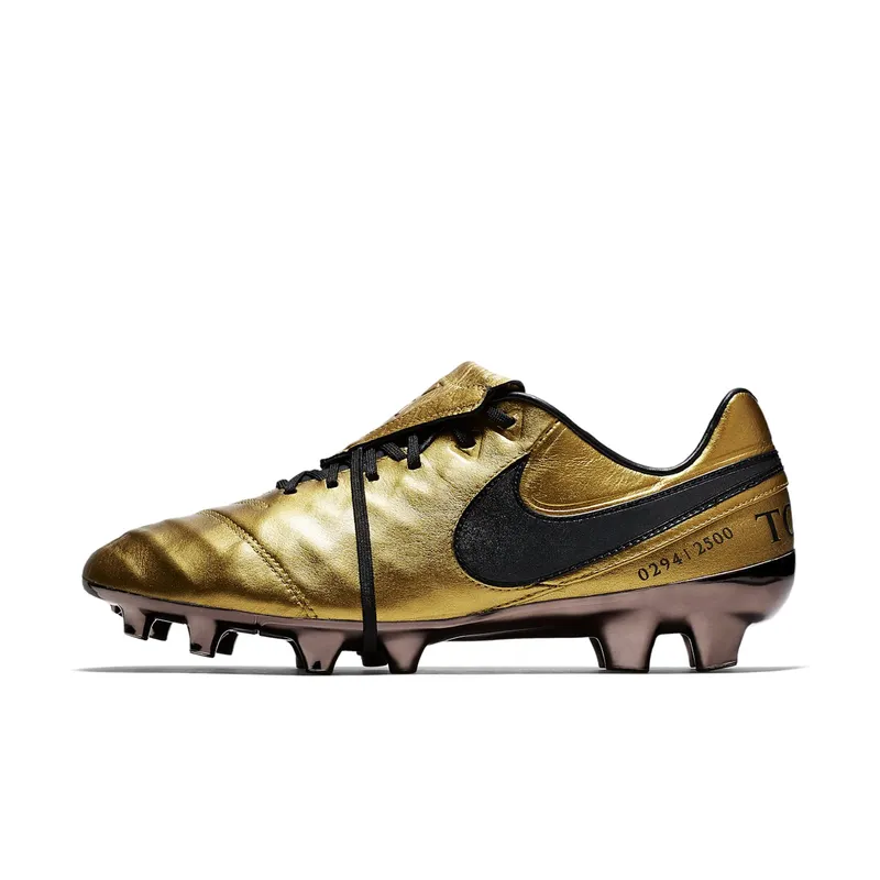 Nike Tiempo Legend VI SE FG Totti x Roma Metallic Gold/Team Crimson-Black (AA0612-706)