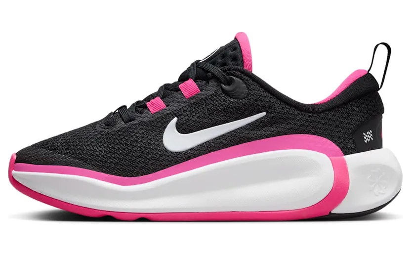 Nike Infinity Flow GS “Black Laser Fuchsia” (FD6058003)