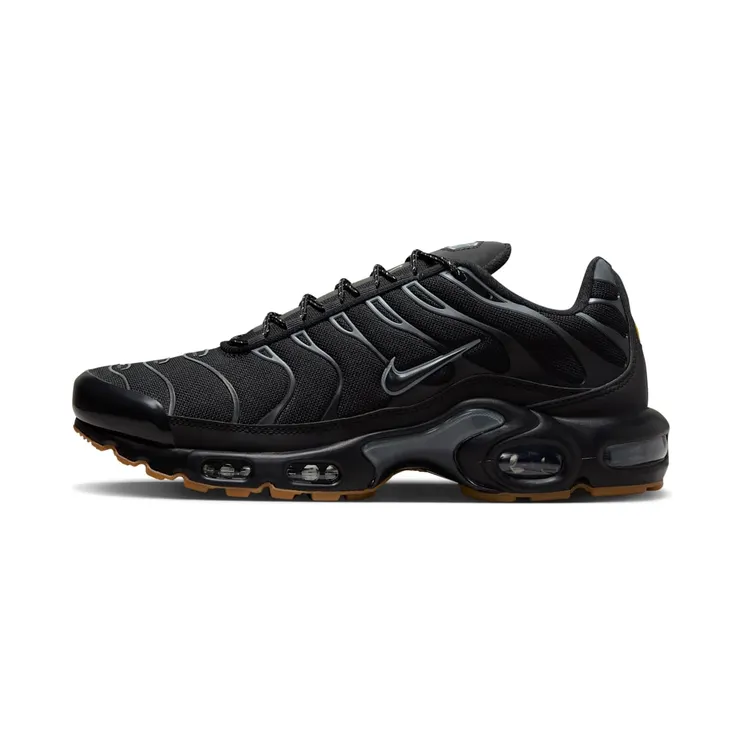 Nike Air Max Plus “Black / Light Orewood Brown / Gum Light Brown / Smoke Grey” (FV0385-001)