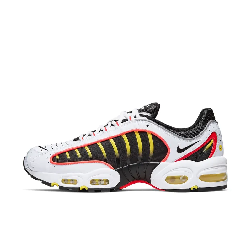 Nike Air Max Tailwind 4 White Black Crimson Yellow White/Black-Bright Crimson-Chrome Yellow (AQ2567-109)