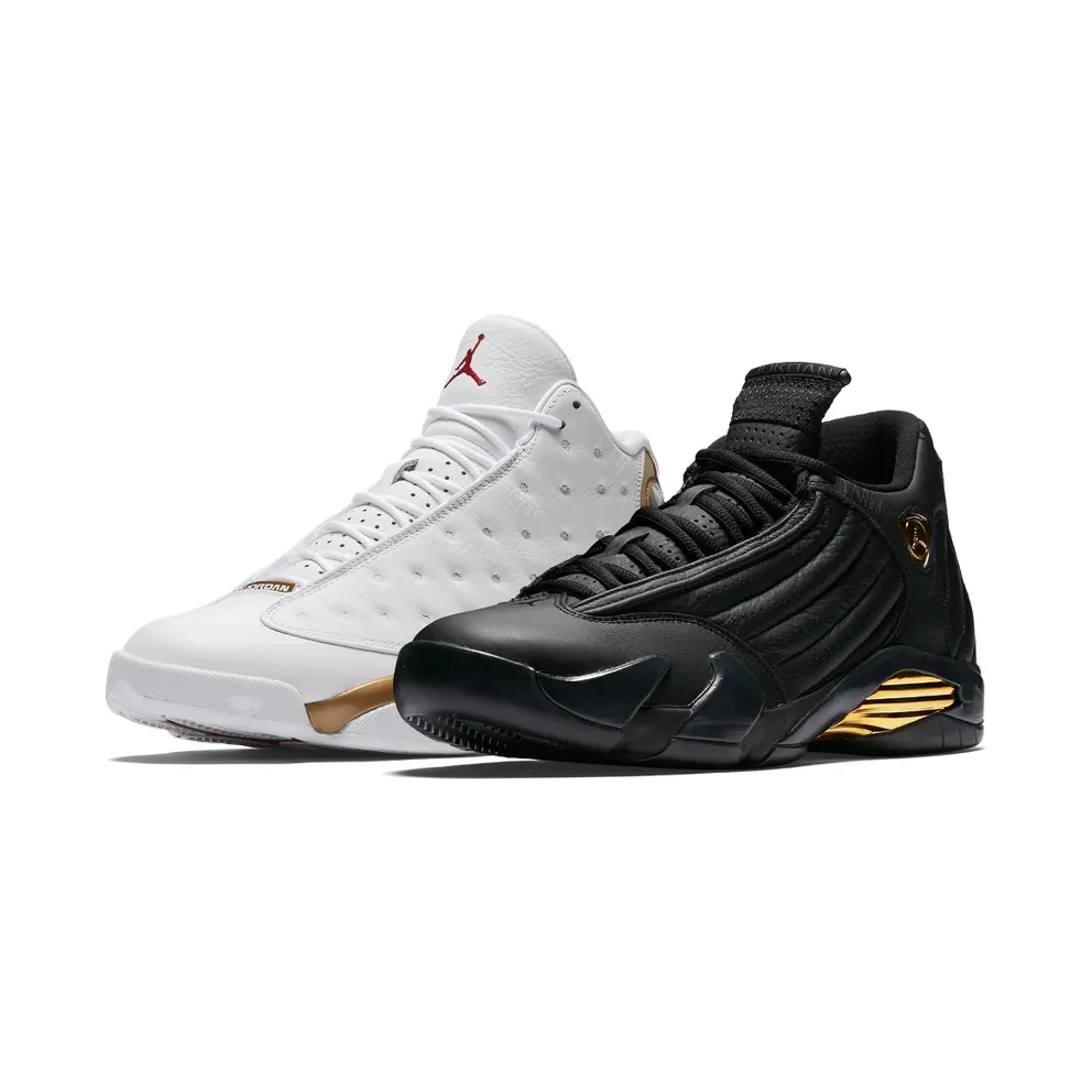 Air Jordan Nike AJ 13 and 14 Defining Moments Pack (DMP) (897563-900)