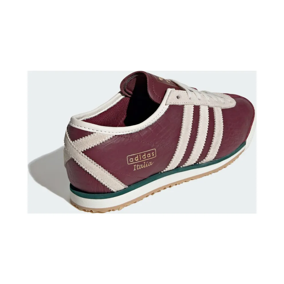 Adidas ITALIA 70s Shoes Shadow Red / Off White / Collegiate Green (KH9286)