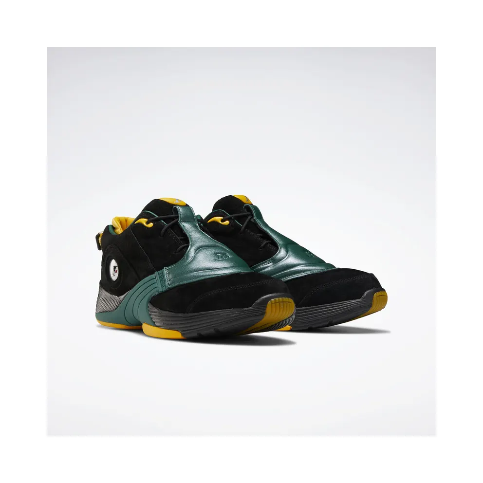 Reebok Answer 5 Bethel Black/Dark Green-Fierce Gold (Other Brands Other)