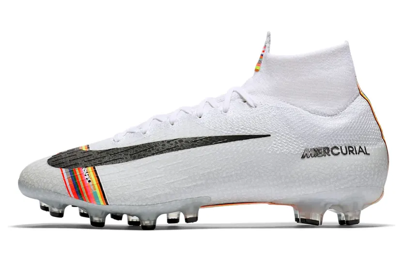 Nike Mercurial Superfly 6 Elite AG Pro White Black (AJ3546-109)