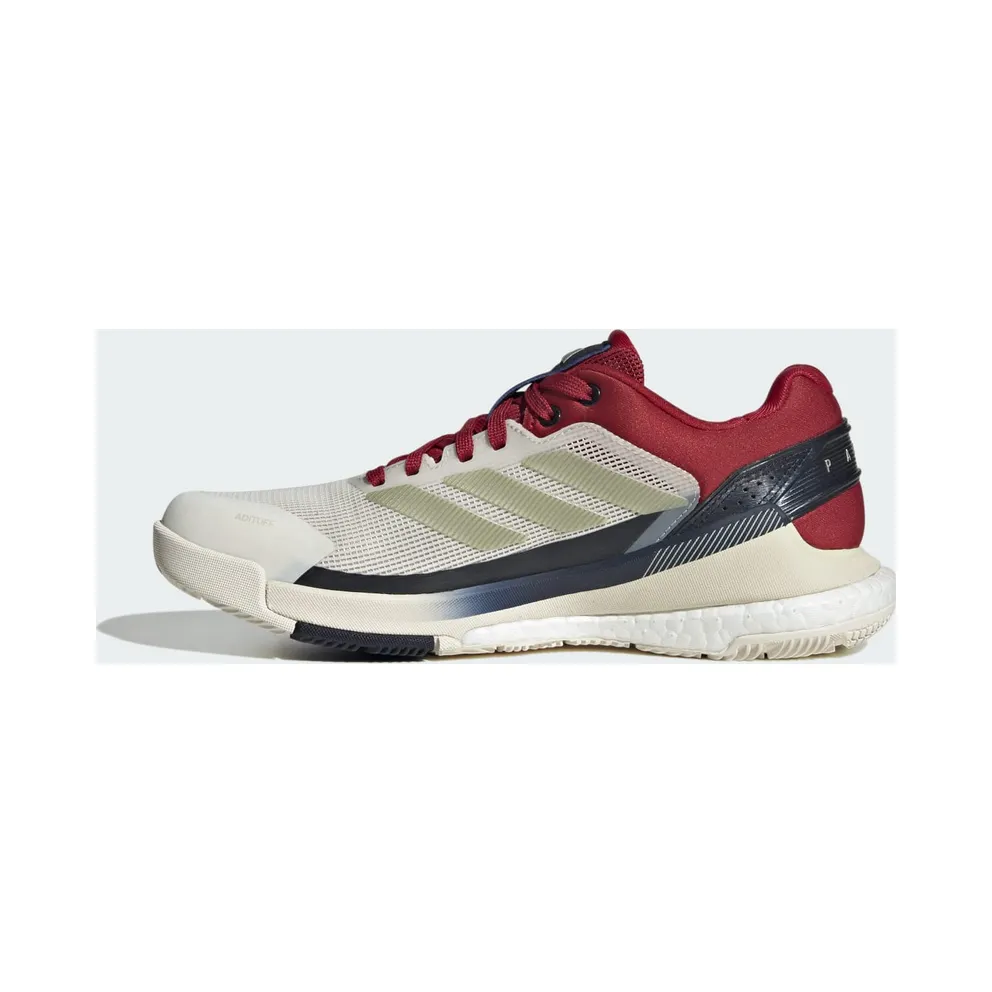 Adidas Crazyquick BOOST Padel Chalk White / Ice Gold Met. / Team Victory Red (KJ3654)