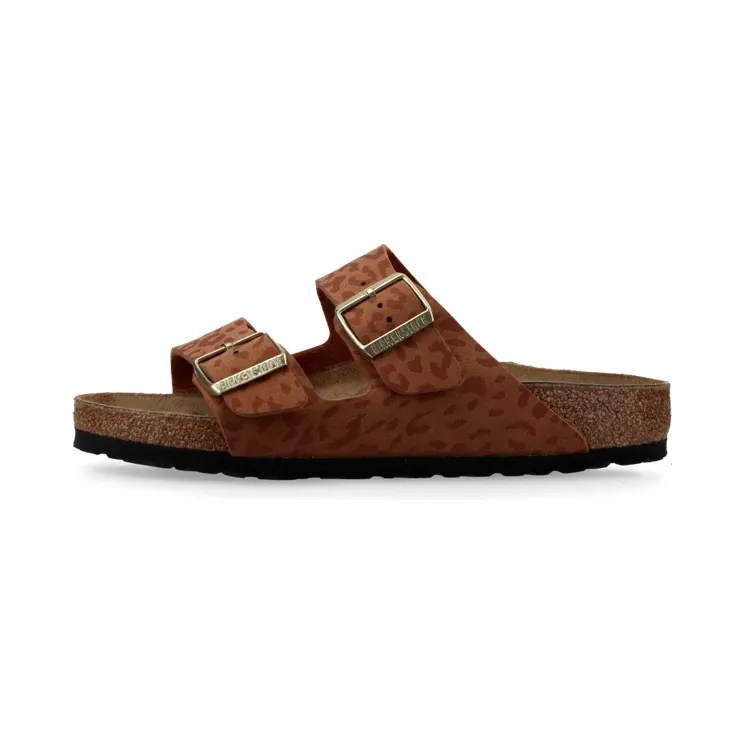 Birkenstock Arizona Synthetics Leopard Pecan