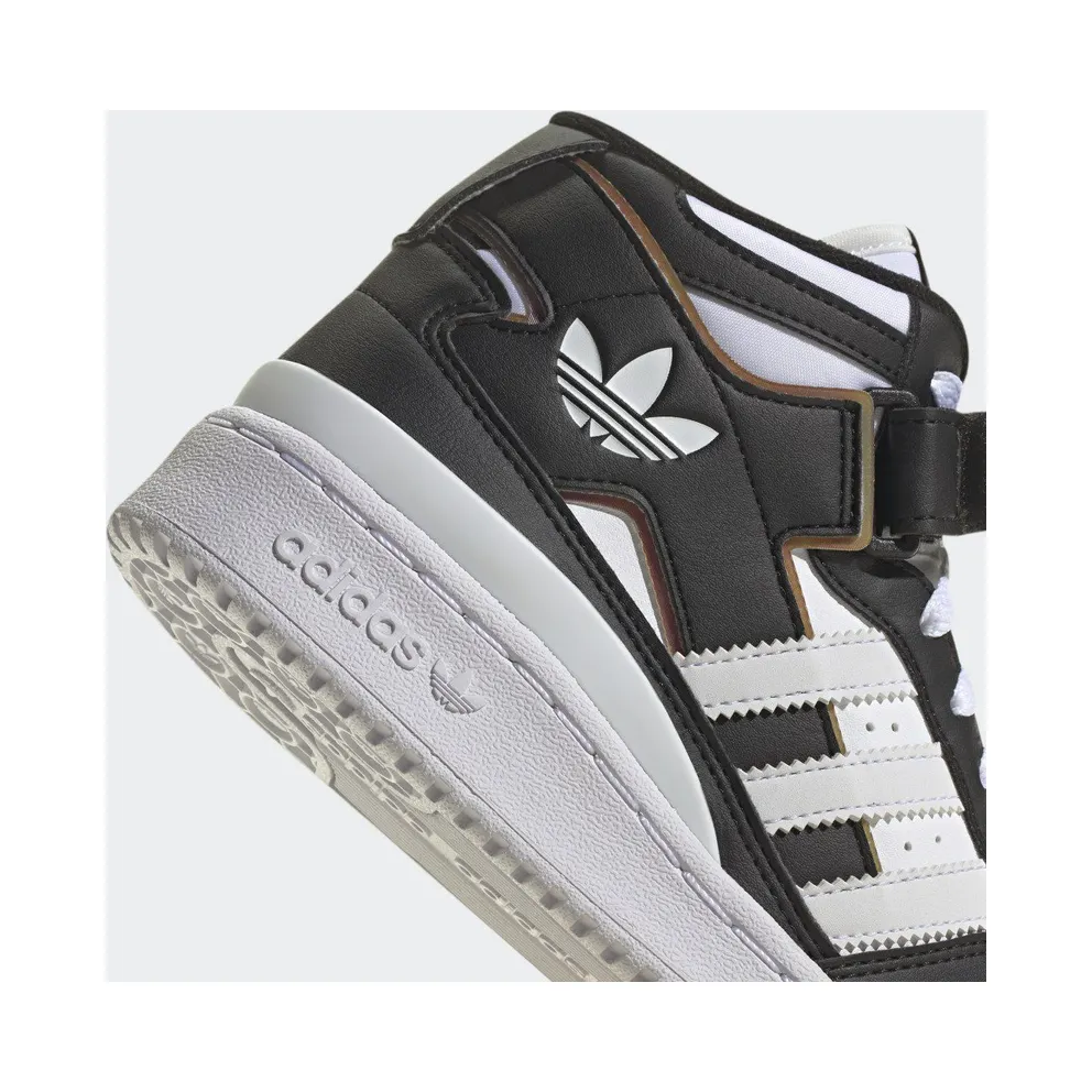 Adidas Forum Mid Core Black / Cloud White / Cloud White (HQ6845)