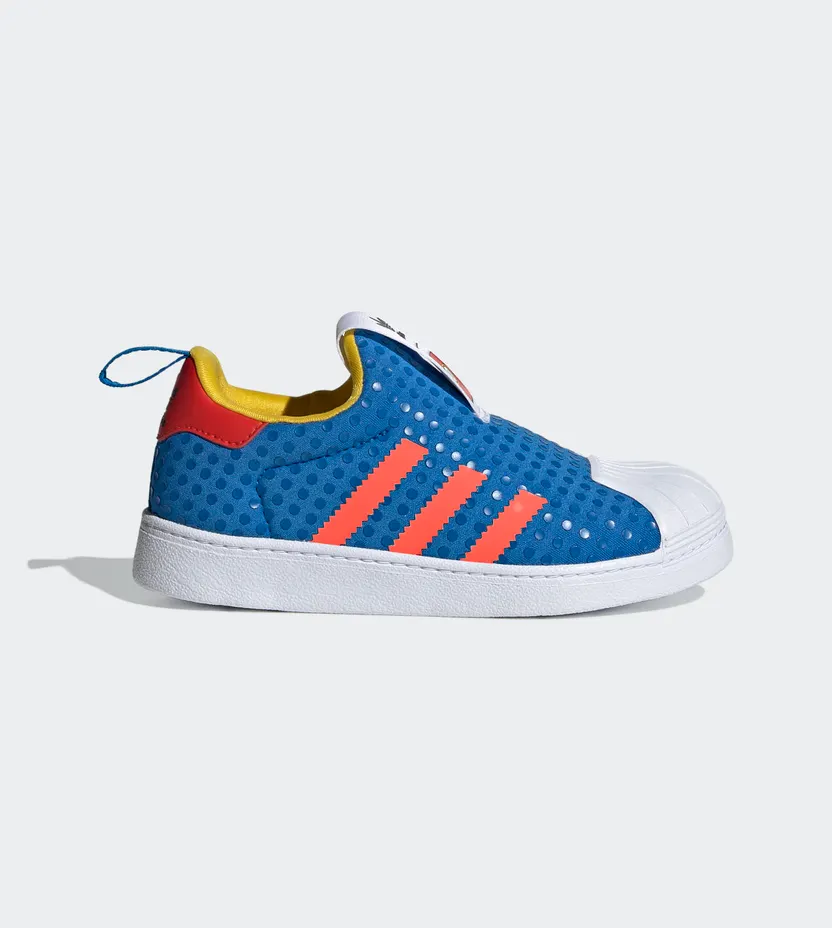 adidas adidas Superstar 360 x LEGOÂ® Shock Blue / Bold Orange / Eqt Yellow (H02730)