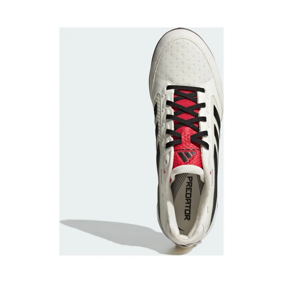 adidas Predator Pro Indoor Off White Core Black Pure Ruby (JH8892)