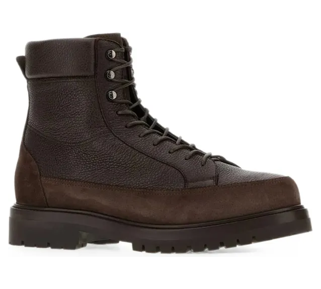 Brunello Cucinelli Panelled Ankle “Brown” (MZUNTSQ677 COL80) (2)