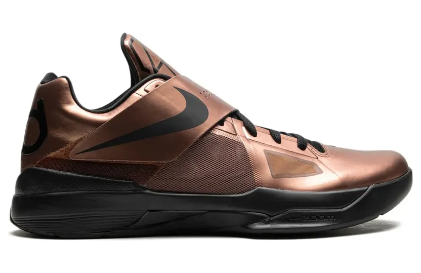 Nike KD 4 Christmas – Metallic Copper/Black sneakers – Bruin (FZ5913)