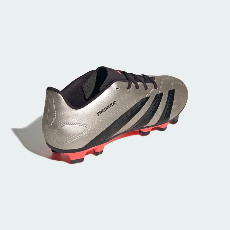 adidas Predator Club Multi-Ground Platinum Metallic Aurora Black Turbo (IF6341)