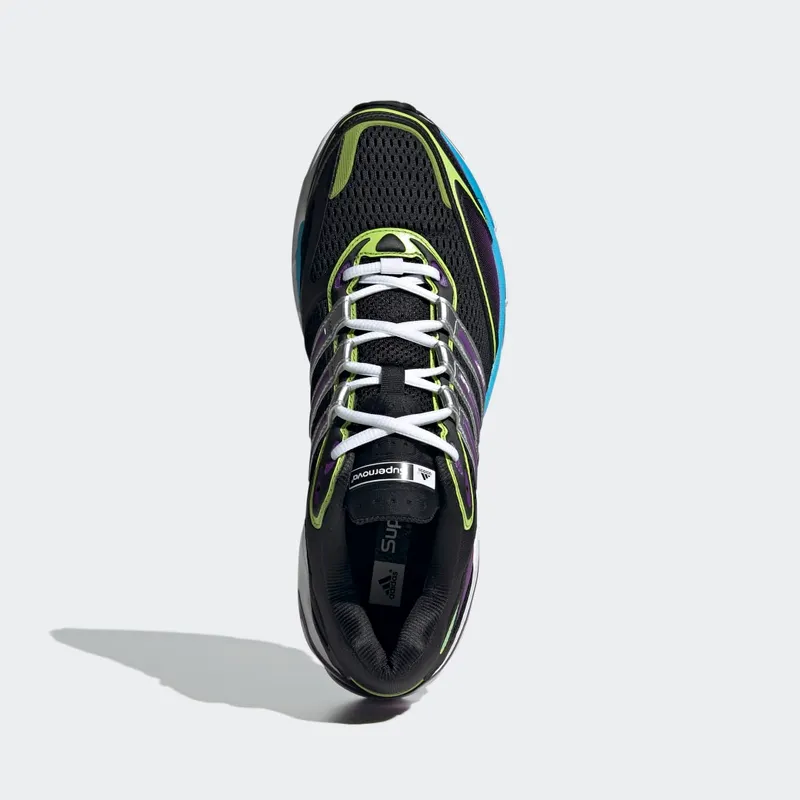 Adidas Supernova Cushion 7 Core Black / Silver Metallic / Semi Solar Green (GY5931)