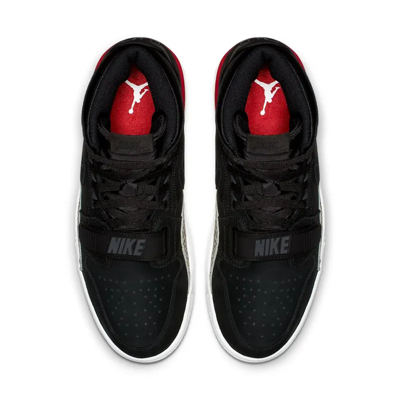 Jordan Legacy 312 Black Fire Red Black/Black-Fire Red (AV3922-060)