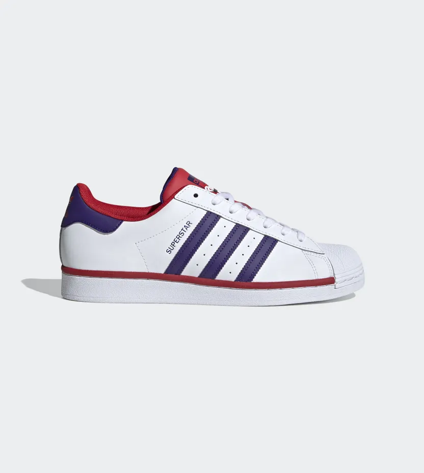 Adidas Superstar Purple Scarlet Cloud White/Purple/Scarlet (FV4189)