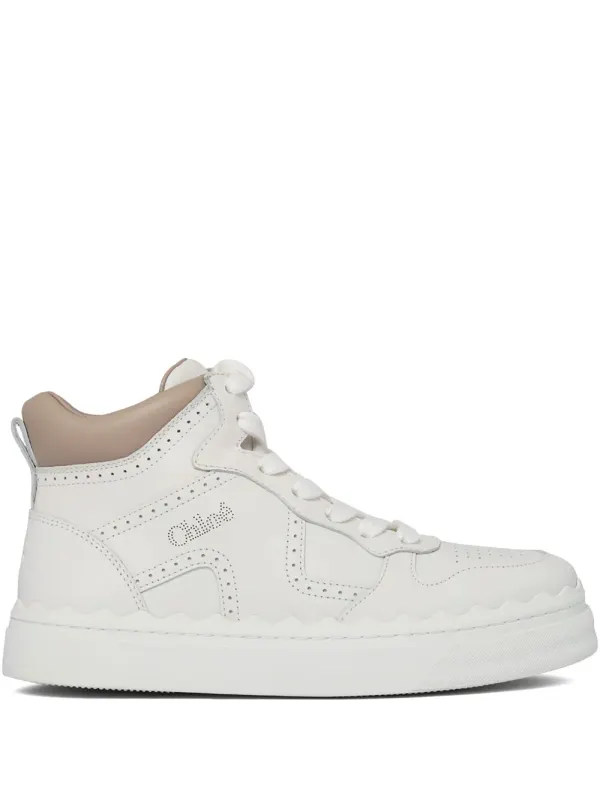 Chloé mit perforierten Details – White (CHC24W05HNZ)