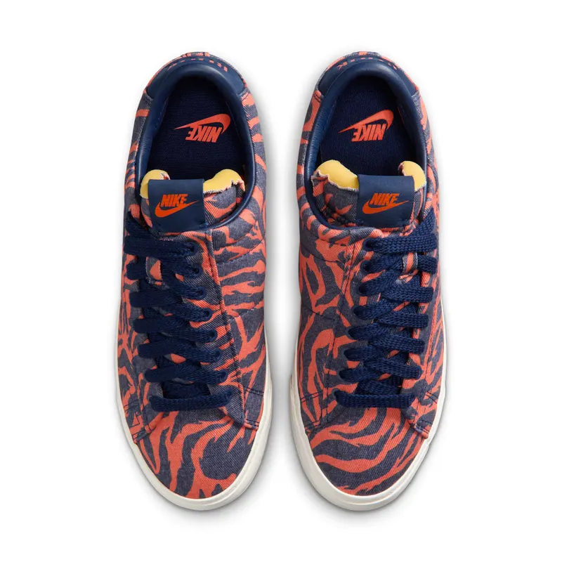 Nike Blazer Low Safety Orange / Phantom / Blue Void (HQ2054-801)