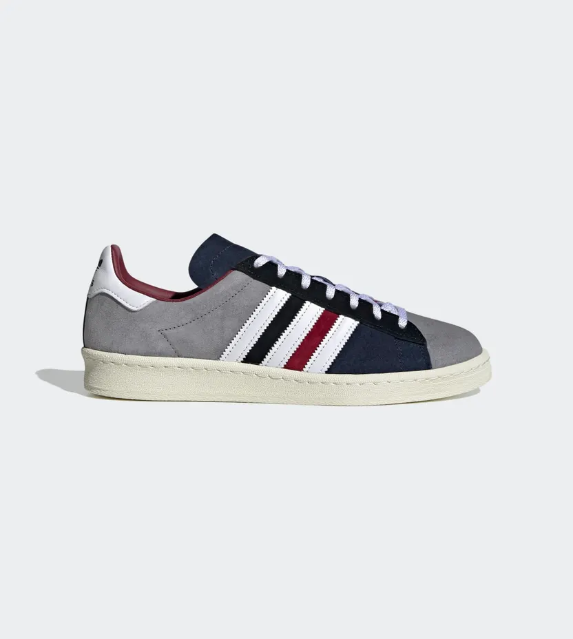 adidas Campus 80s Collegiate Burgundy / Cloud White / Collegiate Navy (FY7152)